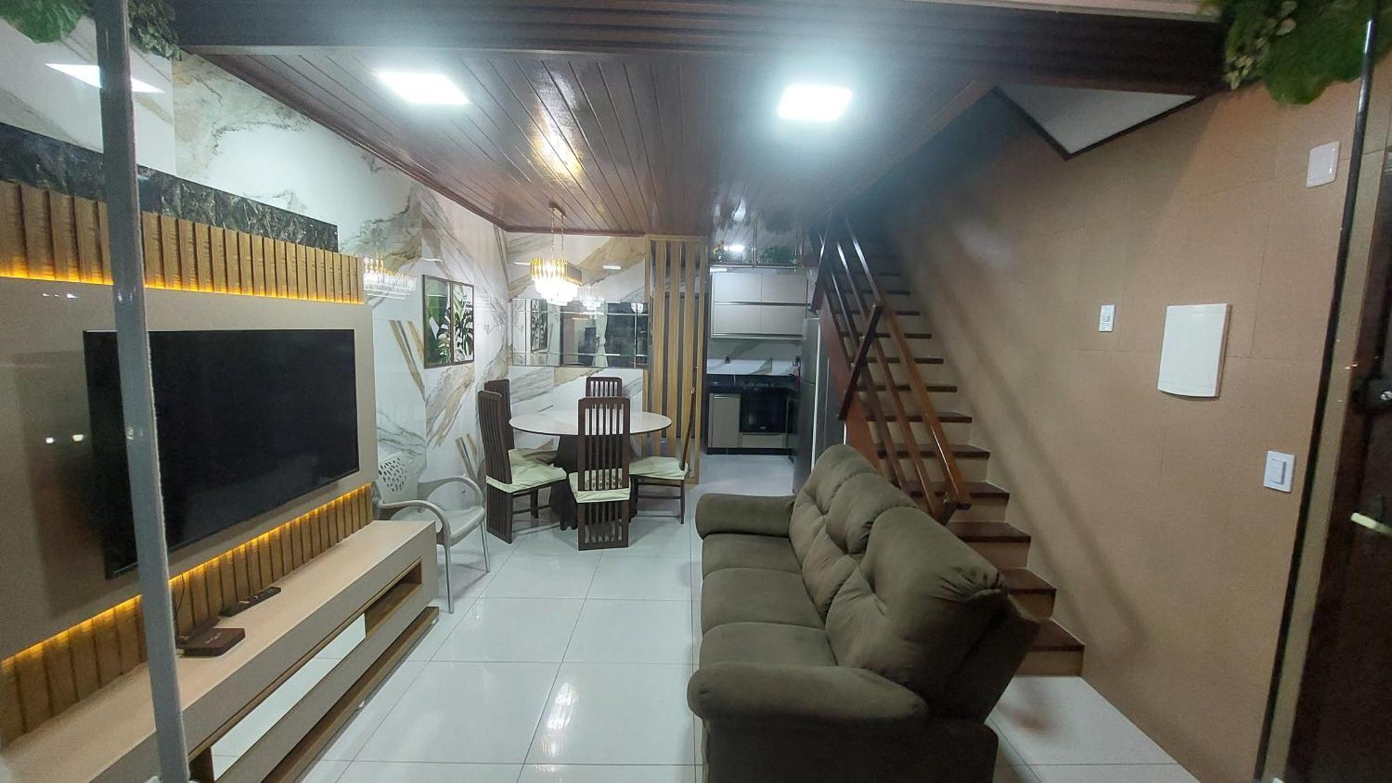 Super Duplex - Alto Padrao - Frente Piscinas E Parque Infantil- 02 Vagas De Garagem - Winterville - Gravata - Horarios Flexiveis Dış mekan fotoğraf